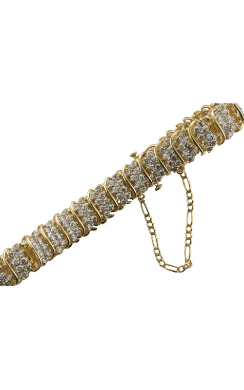 14KY 9.6CTW TENNIS BRACELET