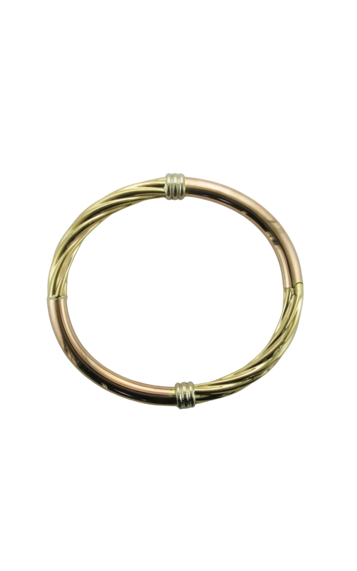 18KT TRIGOLD BANGLE