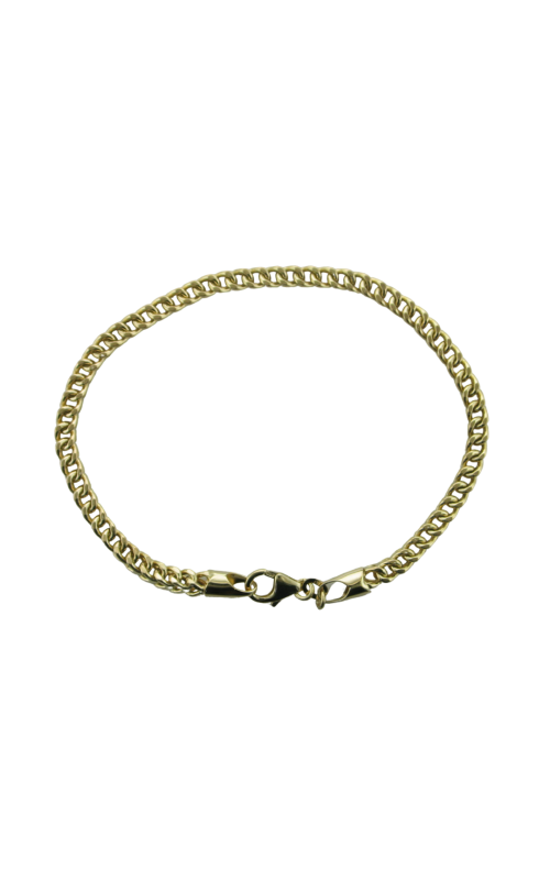 8 18KY SQUARE FOXTAIL BRACELET