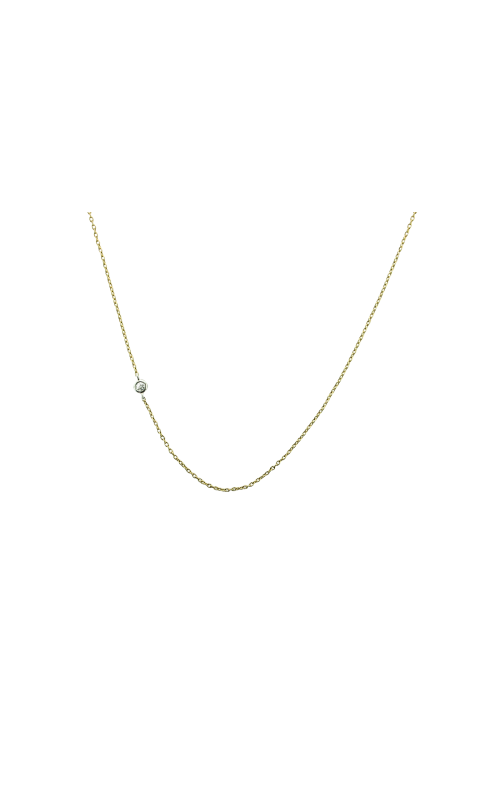 1=.02TW VS-SI I-J 18KY&PLAT NECKLACE
