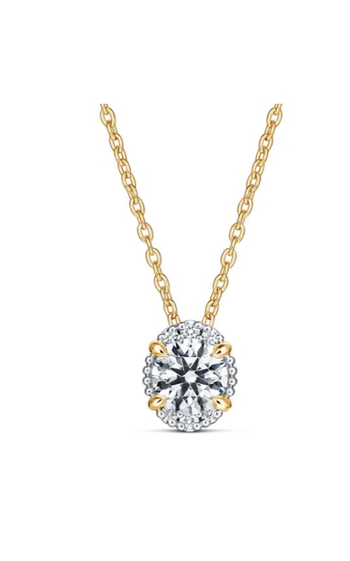 7=.28CT 18KY/PLAT PENDANT