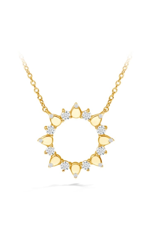 16=.35CTW VS-SI 18KY AERIAL ECLIPSE MED NECKLACE 18