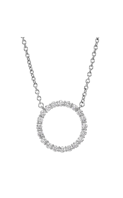 20=.36TW VS-SI G-H 18KW PENDANT NECKLACE (MED)
