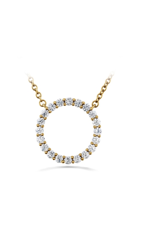 20=.36TW VS-SI G-H 18KY PENDANT NECKLACE (MED)