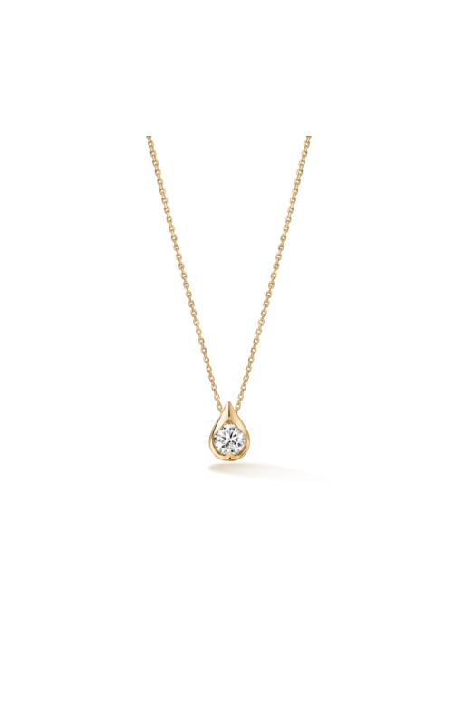 .27CTW VS/GH 18KY SINGLE DIA PENDANT NECKLACE