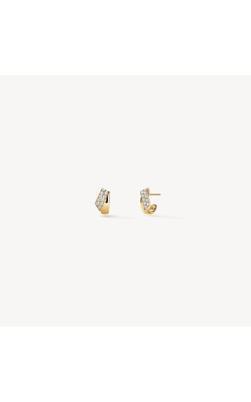 18KY 28=.48CTW HUGGIES EARRINGS