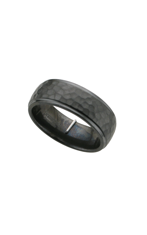 8MM BLK ZIRCONIUM BAND