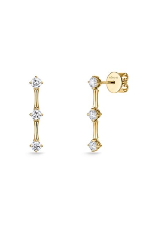 6=.66CTW SIGH 18KY SERENA DROP EARRINGS