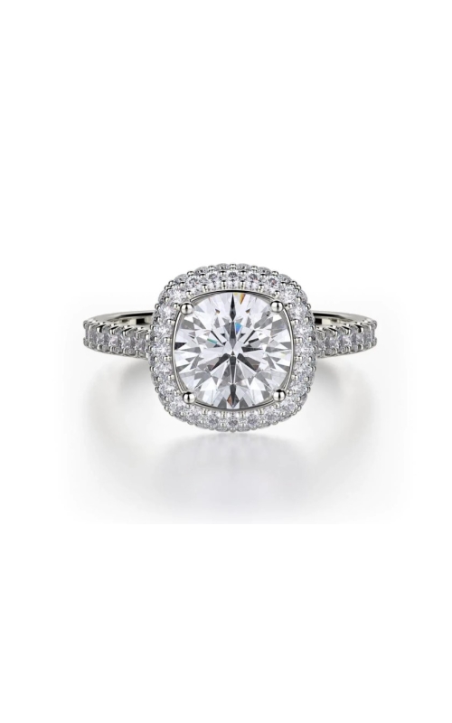 82=.68CTW CUSHION HALO