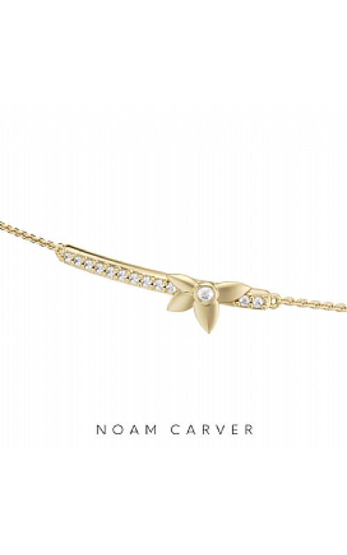 14K Yellow Gold Bezel Bracelet