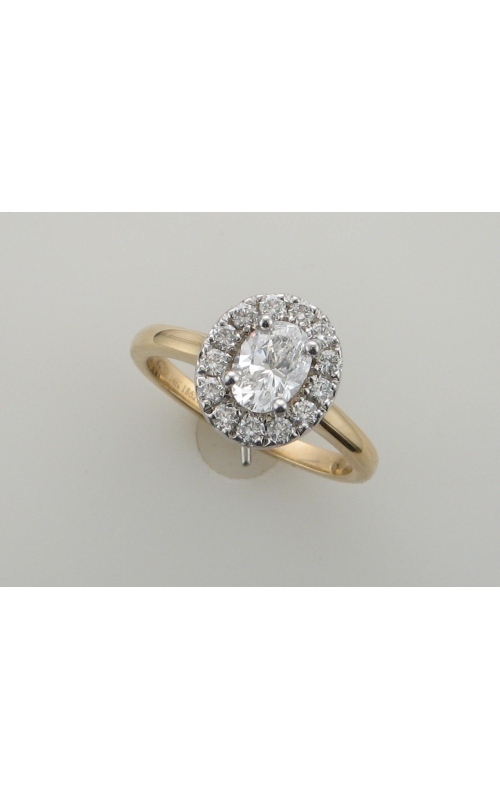 1.00CT OVAL W/HALO 21=0.40CT