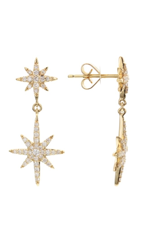 88=.55TW SI G-H 18KY EARRINGS