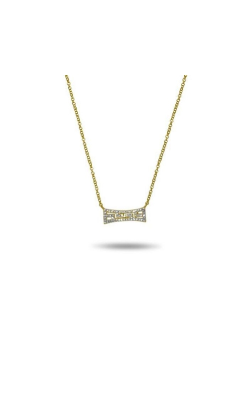 .13CTW BOW NECKLACE