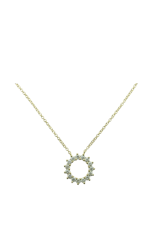 .39CTW CIRCLE NECKLACE