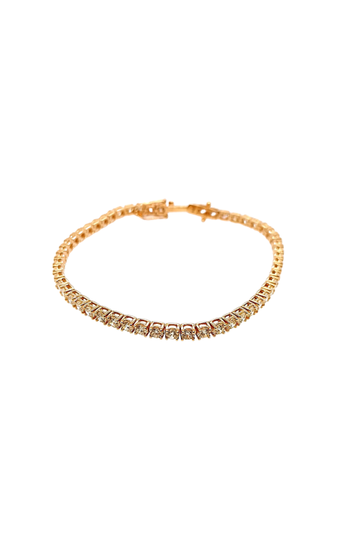 53=6.00CTW SI GH 14KY TENNIS BRACELET
