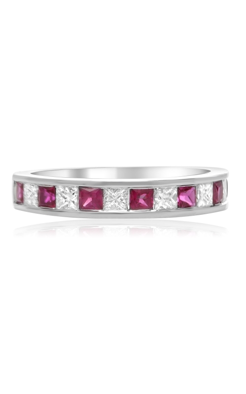 .68CT RUBY DIA BAND