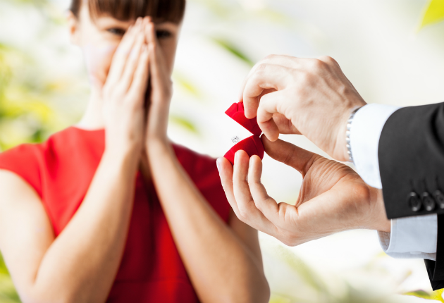 Surprised with Engagement Ring