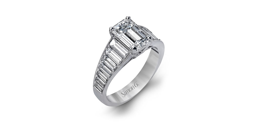 Simon G Engagement Ring at GMG Jewellers