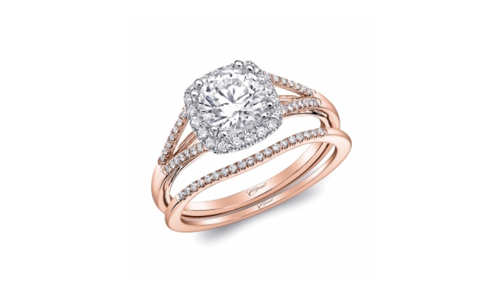 Coast Diamond Rose Gold Engagement Ring